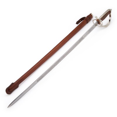Lot 32 - A REPRODUCTON ROYAL ARTILLERY OFFICER'S SWORD, 1821 PATTERN
