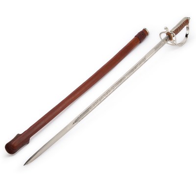 Lot 31 - A REPRODUCTION ROYAL ARTILLERY OFFICER'S SWORD