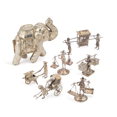 Lot 269 - A GROUP OF SILVER MODELS