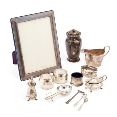 Lot 346 - A GROUP OF SILVER