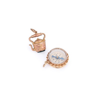 Lot 795 - TWO CHARMS/ PENDANTS
