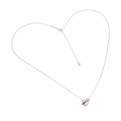 Lot 734 - A TIFFANY & CO LADYBUG PENDANT NECKLACE