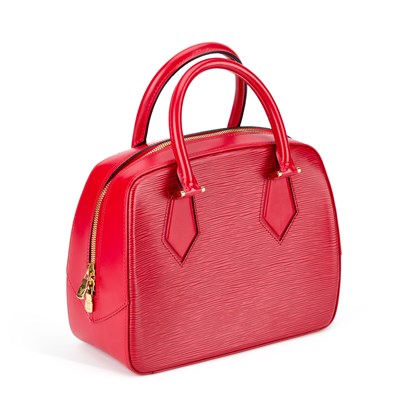 Lot 67 - A LOUIS VUITTON SABLON HANDBAG