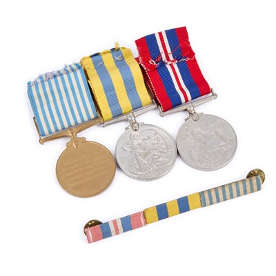 Lot 38 - A SECOND WORLD WAR AND ELIZABETH II MEDAL GROUP
