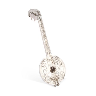 Lot 289 - A CONTINENTAL SILVER NOVELTY SCENT BOTTLE