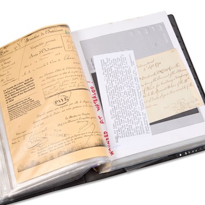 Lot 46 - A GROUP OF EPHEMERA