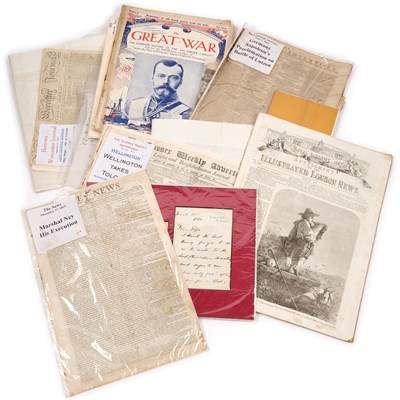 Lot 42 - A GROUP OF EPHERMERA