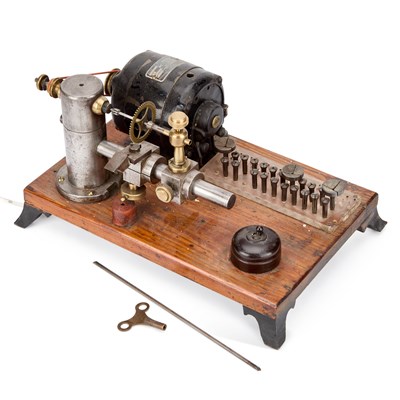 Lot 595 - A VINTAGE WATCHMAKERS WHEEL CUTTING ENGINE