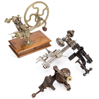 Lot 570 - A GROUP OF VINATGE WATCHMAKERS TOOLS