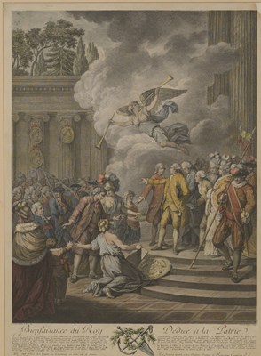 Lot 915 - AFTER JEAN-LOUIS LE BARBIER THE YOUNGER (FRENCH 1743-1805)