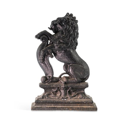 Lot 178 - A VICTORIAN CAST IRON DOORSTOP