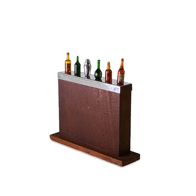 Lot 845 - A NOVELTY MINIATURE BAR COCKTAIL STICK SET
