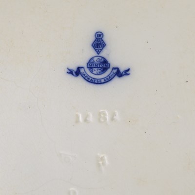 Lot 127 - A MINTON AESTHETIC POTTERY TRAY