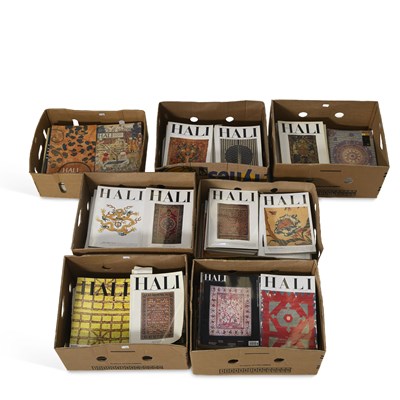 Lot 1026 - A COLLECTION OF APPROXIMATELY 180 ISSUES OF HALI MAGAZINE