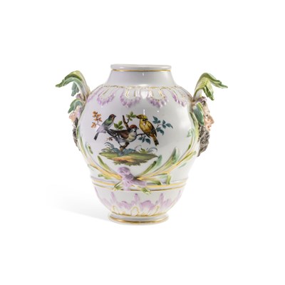 Lot 116 - A BERLIN PORCELAIN VASE