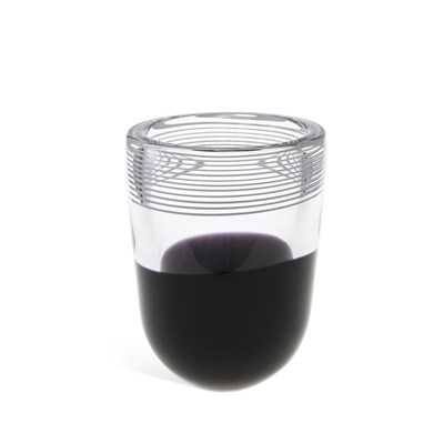 Lot 36 - A LARGE SWEDISH STUDIO ÅHUS GLASS VASE