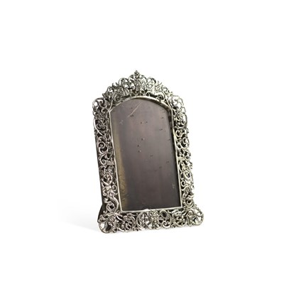 Lot 390 - A LATE VICTORIAN SILVER PHOTOGRAPH FRAME