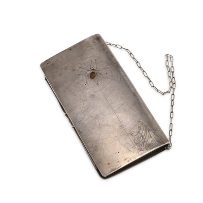 Lot 231 - A RUSSIAN SILVER PURSE