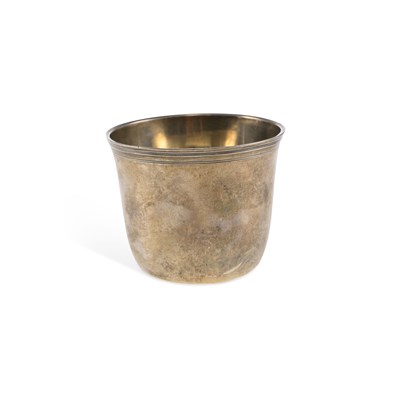 Lot 256 - A FRENCH SILVER TUMBLER CUP