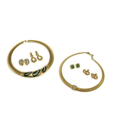 Lot 590 - A GROUP OF CHRISTIAN DIOR COSTUME JEWELLERY