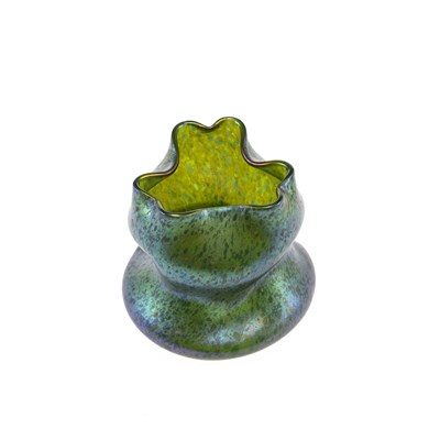 Lot 45 - A LOETZ GLASS VASE