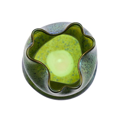 Lot 45 - A LOETZ GLASS VASE