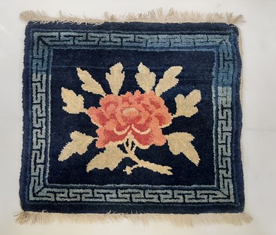 Lot 835 - A CHINESE BAOTOU SEAT COVER