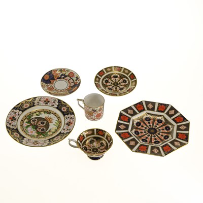 Lot 86 - A GROUP OF ROYAL CROWN DERBY IMARI TEAWARES