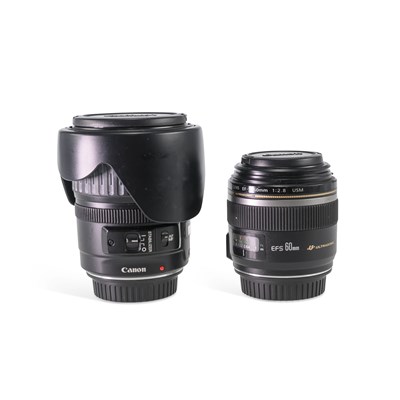 Lot 853 - TWO CANON LENSES