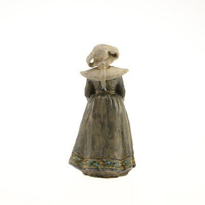 Lot 98 - AN EDMOND LACHENAL 'DUTCH GIRL' FIGURE