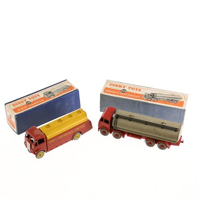 Lot 25 - TWO DINKY DIECAST MODEL TANKERS