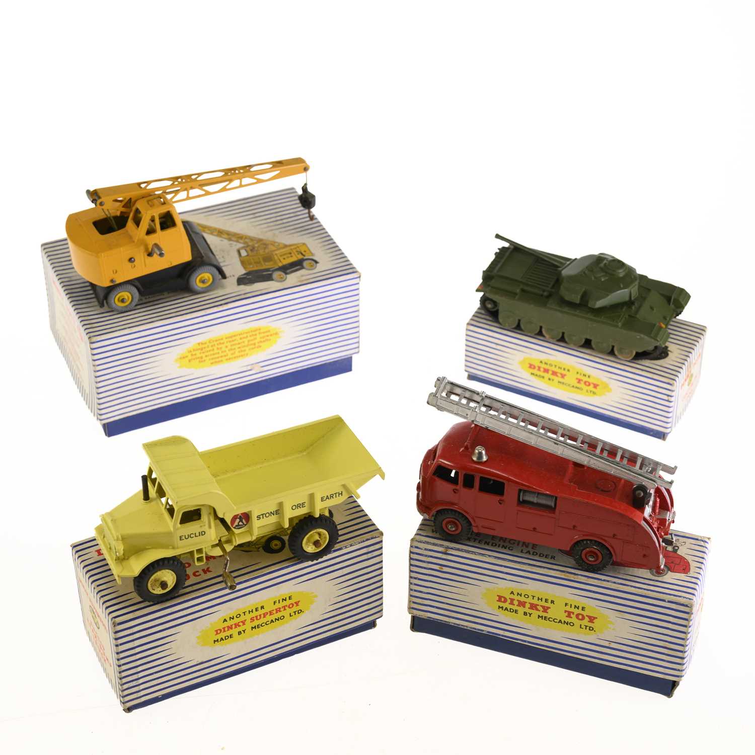 Lot 20 - FOUR DINKY SUPERTOYS DIECAST MODELS