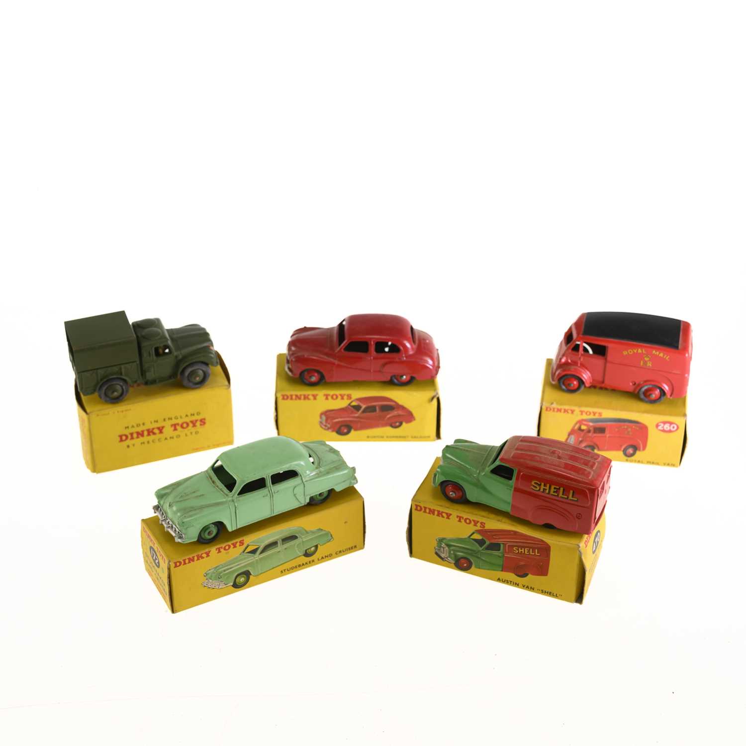 Lot 18 - FIVE DINKY DIECAST MODELS