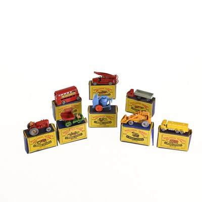 Lot 15 - A GROUP OF MOKO LESNEY MATCHBOX SERIES DIECAST MODELS
