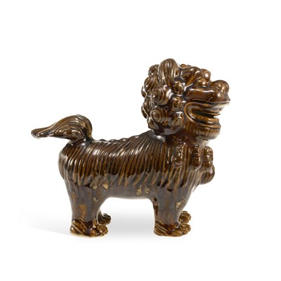 Lot 502 - A CHINESE PORCELAIN FO DOG