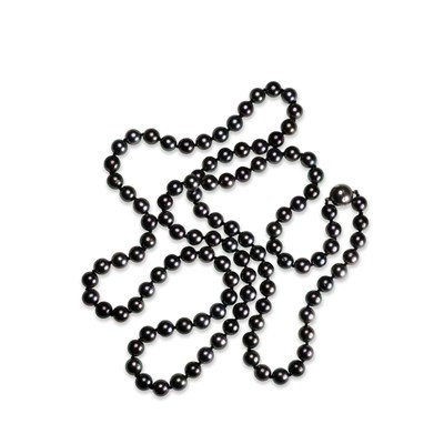 Lot 630 - A CULTURED TAHITIAN PEARL NECKLACE