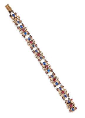 Lot 641 - AN AUSTRO HUNGARIAN BRACELET