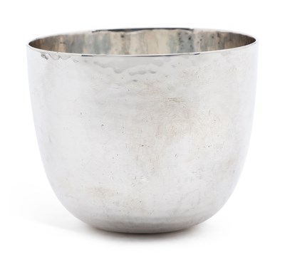 Lot 330 - A LATE VICTORIAN SILVER TUMBLER CUP