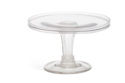 Lot 65 - A GLASS TAZZA