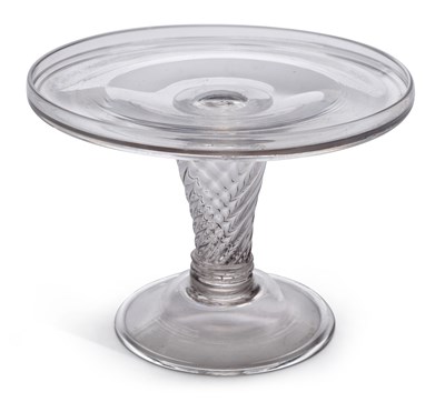 Lot 68 - AN GLASS TAZZA