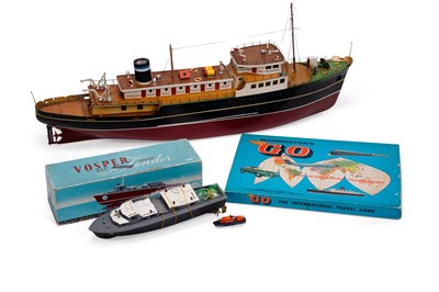 Lot 42 - A SCRATCH BUILT MODEL OF THE LIVERPOOL PILOT SHIP 'SIR THOMAS BROCKLEBANK'