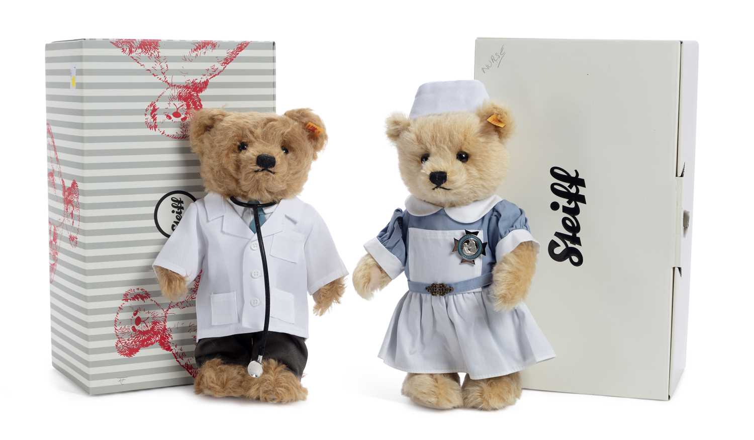 Lot 40 - TWO STEIFF TEDDY BEARS