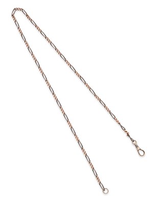 Lot 656 - A FANCY NIELLO CHAIN