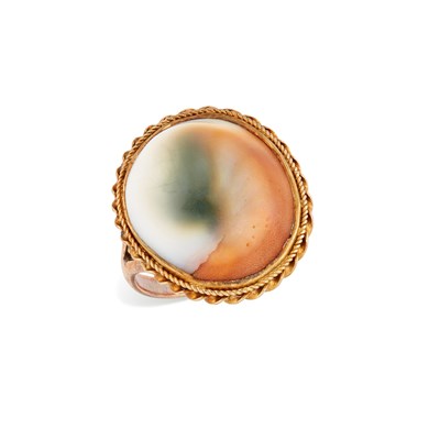 Lot 658 - AN OPERCULUM RING