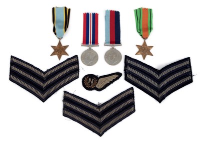 Lot 20 - A SECOND WORLD WAR MEDAL GROUP