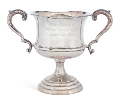 Lot 296 - A GEORGE VI SILVER TROPHY CUP