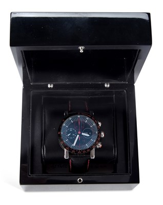 Lot 472 - A GENTS STEEL TEMPTION CHRONOGRAPH WATCH