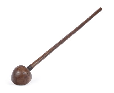 Lot 36 - A SOUTHERN AFRICAN HARDWOOD KNOBKERRIE