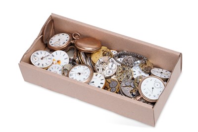 Lot 485 - A GROUP OF WATCH MOVEMENTS