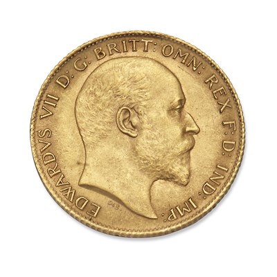 Lot 2271 - EDWARD VII (1841-1910), HALF SOVEREIGN